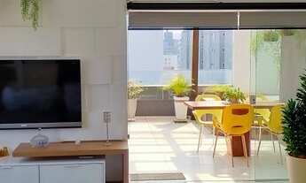 Imagem 6: Cobertura triplex, mobiliada, ótimo local rua sem saída, ampla varanda com visão da serra