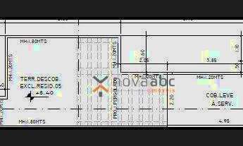 Imagem 3: Cobertura com 2 dormitórios à venda, 46 m² por R$ 400.000 - Utinga - Santo André/SP