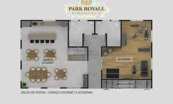 Imagem 5: Apartamento à venda, 2 quartos, 1 suíte, 1 vaga, Pedro Moro - São José dos Pinhais/PR