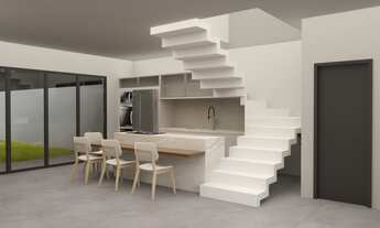 Imagem 6: Sobrado no Tropical 3 com 1 suíte com closet, 2 demi suítes, 2 vagas de garagem e sobra de