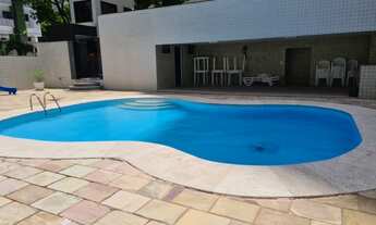 Imagem 4: Apartamento com 110 m² de ÁREA PRIVATIVA com 3 quartos sociais (1 suíte) em Boa Viagem - R