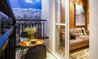 Imagem 2: Apartamento para venda possui 54 metros quadrados com 2 quartos em Campestre - Santo André