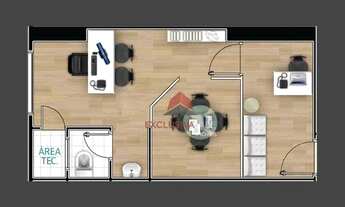 Imagem 7: Sala à venda, 27 m² por R$ 250.000,00 - Centro - Jacareí/SP