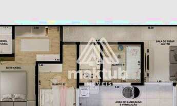 Imagem 5: Apartamento com 3 dormitórios à venda, 88 m² por R$ 880.000,00 - Jardim - Santo André/SP