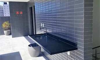 Imagem 3: Apartamento Novo, próximo à Praia, com 2 quartos, no Bessa. Pronto, com elevador e área de