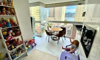 Imagem 3: Apartamento com 4 suítes, varanda gourmet, lazer completo e vista mar em São Vicente