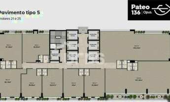 Imagem 6: SALA OPUS PATEO 136 - 25 ANDAR - 40,00 m2