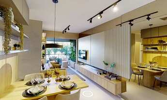 Imagem 6: Apartamento 3 dormitórios com varanda, 1 vaga de garagem e infra ar condicionado nos dormi