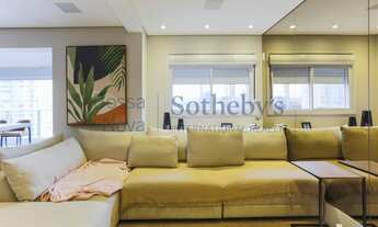 Imagem 4: Apartamento mobiliado com varanda gourmet e integração dos ambientes