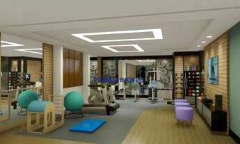 Imagem 5: Alugar 1 quarto mobiliado sacada gourmet lazer Campo Grande Santos