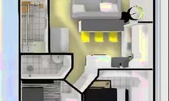 Imagem 2: Apartamento para Venda em Santo André, Paraíso, 2 dormitórios, 1 banheiro, 1 vaga