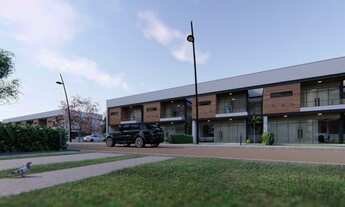 Imagem: Casas inteligentes em aldeia, últimas