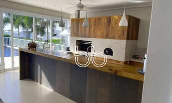 Imagem 4: Casa com 4 dormitórios para alugar, 370 m² por R$ 15.000,00/mês - Condomínio Palmeiras Imp