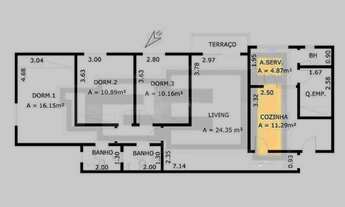 Imagem 7: PERDIZES - 3DORMS, 1 SUITE, 2 VAGAS. VENHA CONHECER !!!