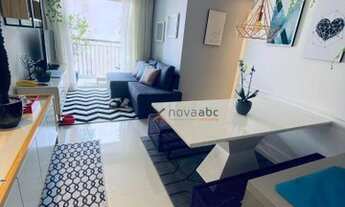 Imagem 4: Apartamento com 3 dormitórios à venda, 67 m² por R$ 440.000,00 - Vila Metalúrgica - Santo