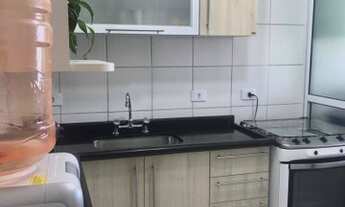 Imagem 6: Apartamento com dois dormitórios à venda, 54 m² por R$ 320.000 - Chácara Agrindus - Taboão