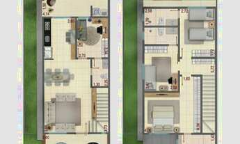 Imagem 3: Sobrado 3 Suítes + Home Office - Cond. Fechado - Aparecida de Goiânia-GO