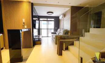 Imagem 2: Linda cobertura duplex com mobília de alto padrão na Praia Grande