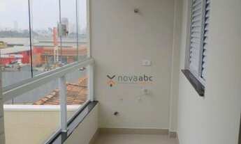 Imagem 4: Cobertura com 2 dormitórios para alugar, 130 m² por R$ 2.300/mês - Parque Jaçatuba - Santo