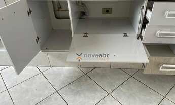 Imagem 6: Apartamento com 2 dormitórios para alugar, 57 m² por R$ 1.400/mês - Vila Valparaíso - Sant