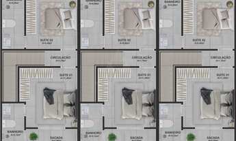 Imagem 6: SOBRADO À VENDA COM 2 DORMITÓRIOS, SENDO 2 SUÍTES, 80m², R$380.000,00, BAIRRO ITACOLOMI