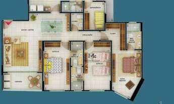 Imagem 4: Oportunidade! Apartamento no Alliance Plaza com 140m², 3 Suítes + DCE, Nascente, vista mar