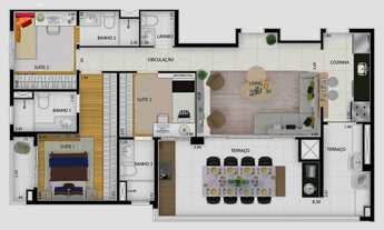 Imagem 5: Última oportunidade, Praça Tatuapé, Pronto para morar, Apto 77m², direto com construtora