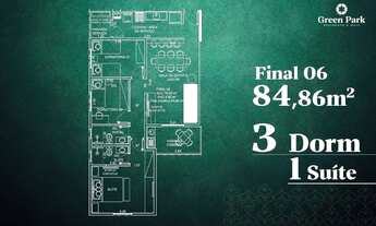 Imagem 6: Apartamento para venda com 59 metros quadrados com 2 quartos