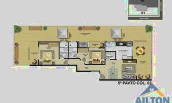 Imagem 6: Lançamento Edifício Residência Valverde - Praia do Morro - Guarapari/ES