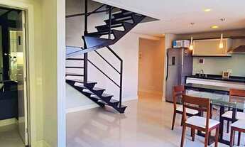 Imagem 6: DUPLEX 1 Suíte piso duplo na sala Lazer semelhante a clube, piscina no terraço