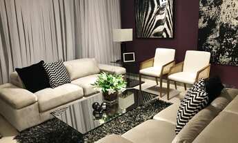 Imagem 2: Apartamento mobiliado para locação com 194 m2 com 4 suítes lazer completoTamarineira - Rec