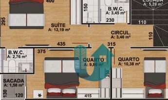 Imagem 6: Sobrado Triplex Bairro Alto com 3 dormitórios (1 suite), 2 vagas e Solarium