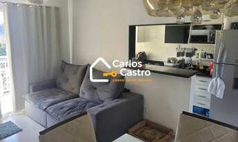 Imagem 2: Apartamento para venda, linda vista indevassável p/ montanhas, com 60 M² com 2 Qts em Jaca