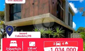 Imagem: Casa à venda com 3 suítes, sendo 1 suíte