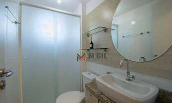 Imagem 5: Apartamento com 1 dormitório para alugar, 40 m² por R$ 1.878,36/mês - Bacacheri - C