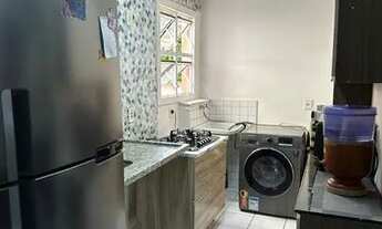 Imagem 6: Apartamento térreo com 2 quartos e varanda no Villa Flora