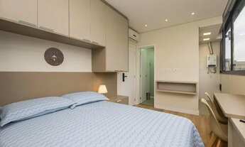 Imagem 5: Apartamento com 1 dormitório para alugar, 19 m² por R$ 3.020,00/mês - Água Verde - Curitib