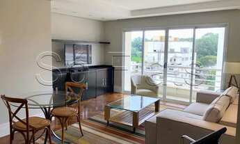 Imagem 5: Flat com mobília refinada e para locação em Pinheiros totalmente mobiliado. Consulte-nos