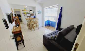 Imagem 2: Aviação 45 m² 1 Dorm Varanda 1 Vaga 50 m da Praia Mobiliado Condições Especiais