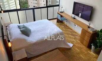 Imagem 3: Apartamento com 1 dormitório para alugar, 28 m² por R$ 3.422,00/mês - República - São Paul