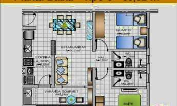 Imagem 5: Apartamento Jardins do Turu com 2 banheiros, Torres com elevador Ato a partir de 15 ... mi