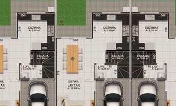 Imagem 5: Sobrado para Venda em Curitiba, Fanny, 3 dormitórios, 1 suíte, 3 banheiros, 2 vagas