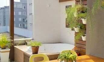 Imagem 1: Cobertura triplex, mobiliada, ótimo local rua sem saída, ampla varanda com visão da serra