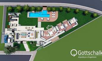 Imagem 6: Casa de Alto Padrão - 4 suítes - Residencial Mont Blanc