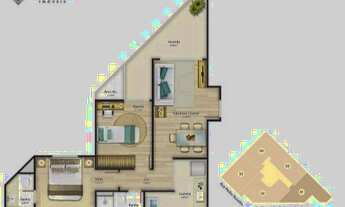 Imagem 4: Apartamento 02 Quartos com suíte - Edifício Modigliani - Jardim de Camburi - Vitória/ES