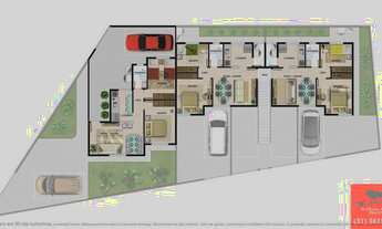 Imagem 4: Casa para venda possui 43 metros quadrados com 2 quartos em São Pedro - Esmeraldas - MG