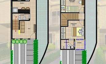 Imagem 4: SOBRADO À VENDA NO JARDIM SANTA HELENA - SALTO DE PIRAPORA/SP. São 5 unidades: 58 a 78 m²
