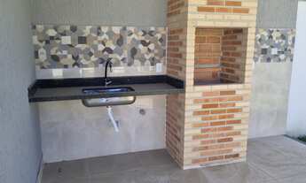 Imagem 4: Terreno inteiro, 3 qts (1 suite), sala reb. gesso, garagem, churrasqueira, chuveirão