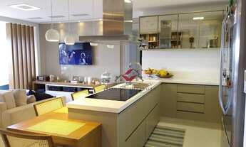 Imagem 6: Apartamento Vista Mar com 3 dorm (1 suíte) à venda, 136 m² - Jardim Primavera - Caraguatat