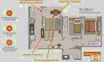 Imagem 2: Apartamento (tipo - padrao) 1 dormitórios, portaria 24hs, salão de festa, salão de jogos